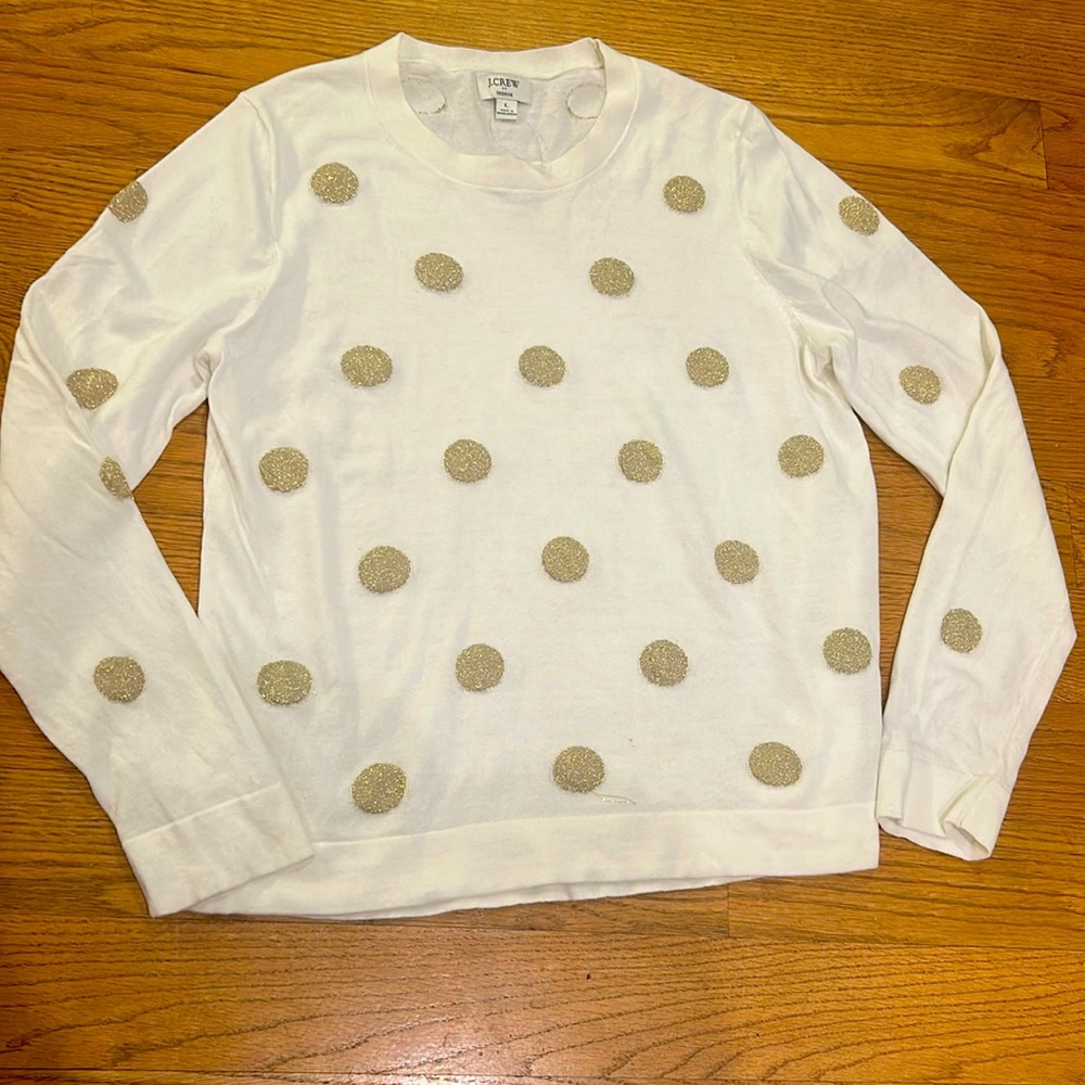 JCrew cotton lightweight sweater